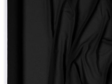 PartyDeco, bieżnik szyfonowy, czarny, 0,48-5 m