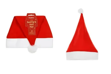 PartyDeco, czapka Świętego Mikołaja