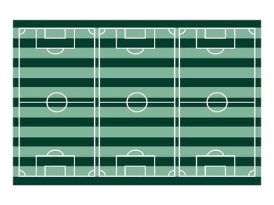 PartyDeco, obrus boisko piłkarskie, 120-180 cm