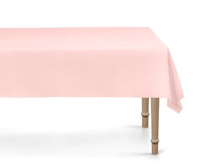 PartyDeco, obrus, jasny różowy, 137-183 cm