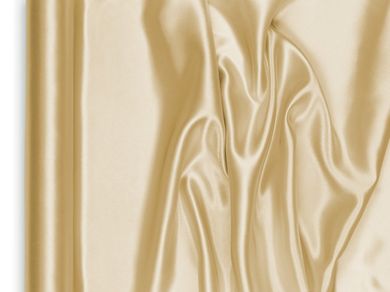 PartyDeco, satyna gładka, złoty, 0,48-9m