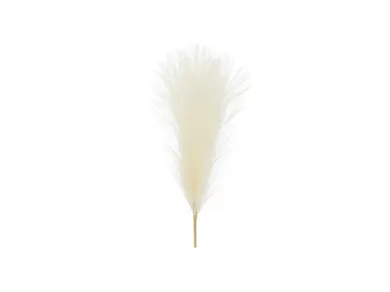 PartyDeco, sztuczna trawa pampasowa, jasny kremowy, 10-45 cm
