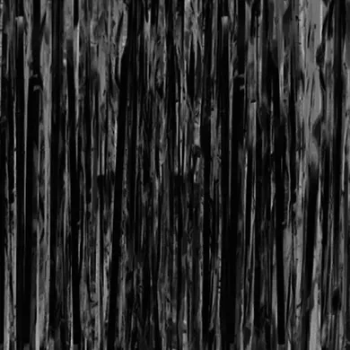 PartyPal, kurtyna dekoracyjna, czarna, 100-200 cm