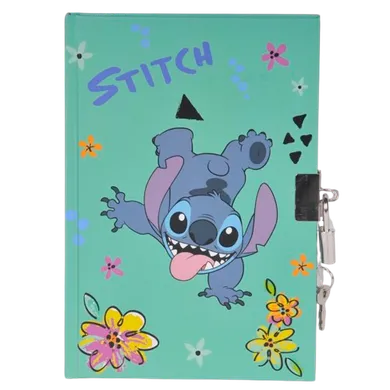 Paso, Lilo i Stitch, pamiętnik, 50 kartek, linia, Flowers