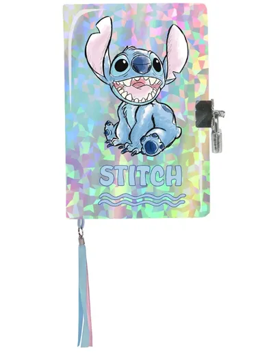 Paso, Lilo i Stitch, pamiętnik, 80 kartek, linia, Holo