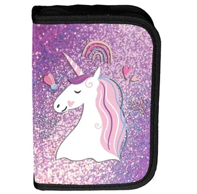 Paso, piórnik rozkładany, pojedynczy, Unicorns Are Real