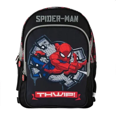 Paso, Spider Man, plecak szkolny, 2-komorowy