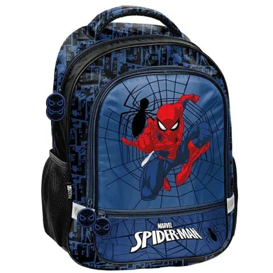 Paso, Spider-Man, plecak szkolny, 2-komorowy, Attack