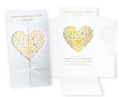 Passion Cards, karnet, Komunia