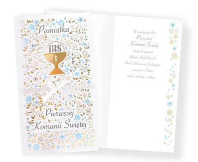 Passion Cards, karnet, Komunia