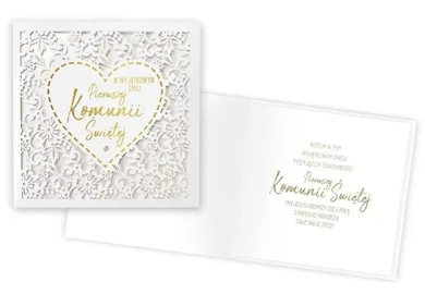 Passion Cards, karnet, Komunia
