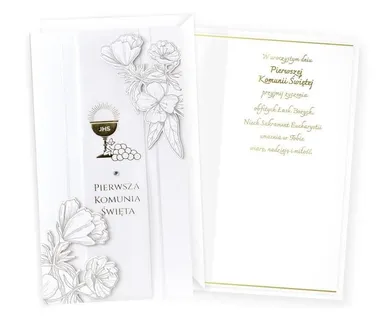 Passion Cards, karnet, Komunia