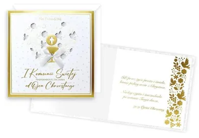 Passion Cards, karnet, Komunia