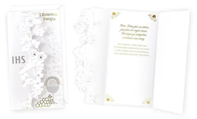 Passion Cards, karnet, Komunia