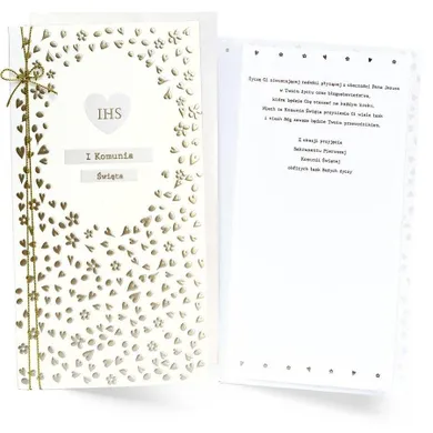 Passion Cards, karnet, Komunia