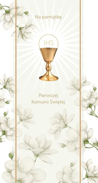 Passion Cards, karnet, Komunia