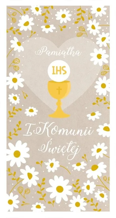 Passion Cards, karnet, Komunia