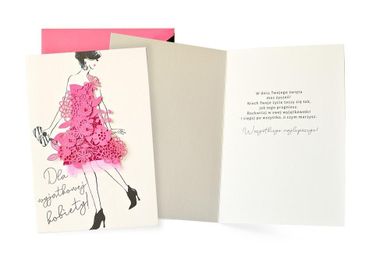 Passion Cards, karnet, Sukienka