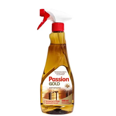 Passion Gold, płyn do czyszczenia mebli w sprayu, antistatic, 500 ml