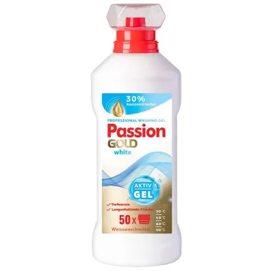 Passion Gold, Professional, żel do prania do ubrań białych, 2 l