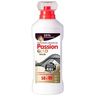 Passion Gold, Professional, żel do prania ubrań czarnych, 2 l
