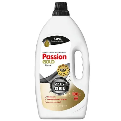 Passion Gold, Professional, żel do prania ubrań czarnych i ciemnych, 4l