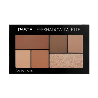 Pastel, Eyeshadow palette, cienie do powiek, so in love, nr 202 nude dress