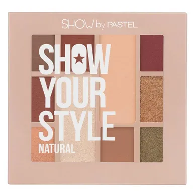 Pastel, Show by Pastel, Show Your Style Natural, paleta cieni do powiek