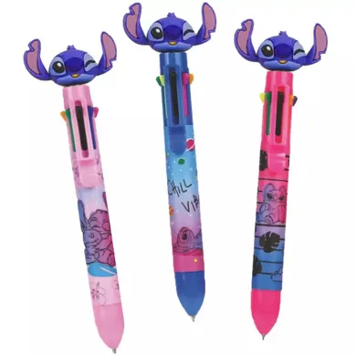 Patio, Lilo i Stitch, długopis żelowy, 8-kolorowy, 1 szt.