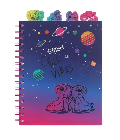 Patio, Lilo i Stitch, kołobrulion A5, 100 kartek, wzór 1, 1 szt.