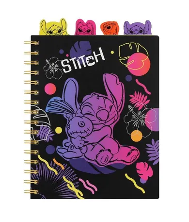 Patio, Lilo i Stitch, kołobrulion A5, 100 kartek, wzór 2