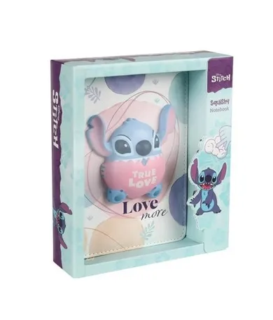 Patio, Lilo i Stitch, notes 3D, B6, squishy, wzór 3, 1 szt.