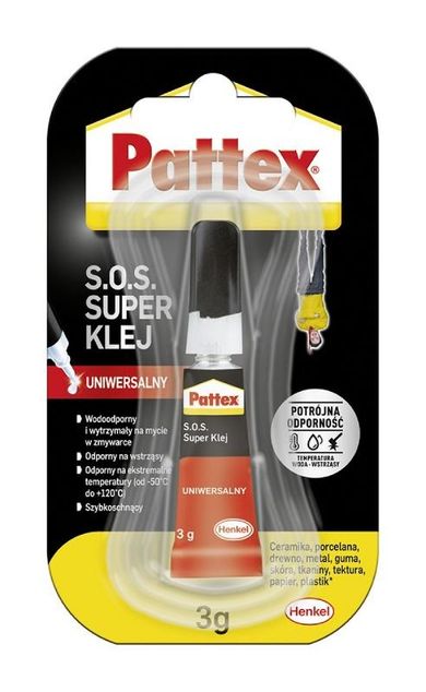 Pattex,  S.O.S, Super Klej, 3g