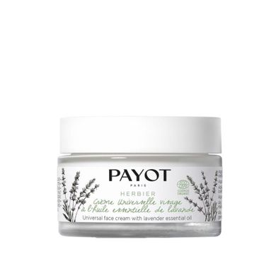 Payot, Herbier Universal Face Cream, uniwersalny krem do twarzy z olejkiem eterycznym z lawendy, 50 ml