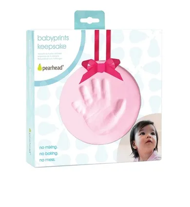 Pearhead, odcisk rączki, zawieszka, różowa