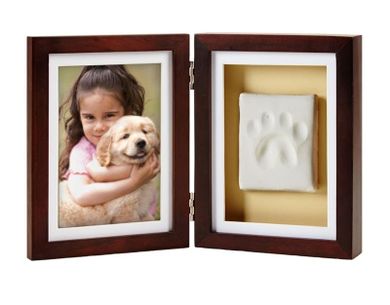 Pearhead, ramka z odciskiem łapy pupila, stojąca