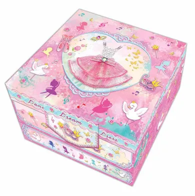 Pecoware, szkatułka z akcesoriami, Sukienka Baletnicy