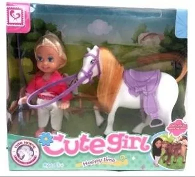 Pegaz Toys, lalka z koniem