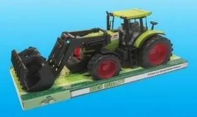 Pegaz Toys, traktor z łyżką, zielony