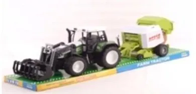 Pegaz Toys, traktor z prasą i łyżką