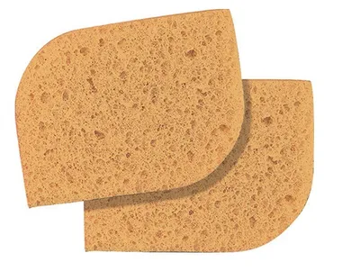 Peggy Sage, Natural Cleasing Sponge, naturalna gąbka do demakijażu, 2 szt.