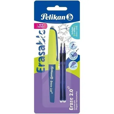 Pelikan, długopis wymazywalny, Erase 2.0, niebieski