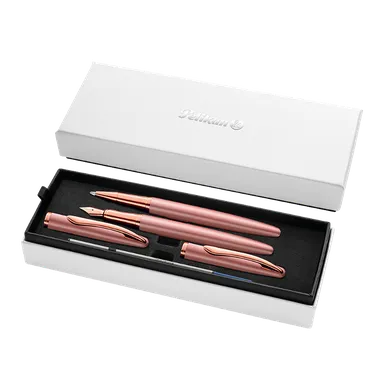 Pelikan, Jazz Noble Elegance, pióro kulkowe + pióro wieczne, Rose