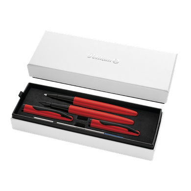 Pelikan, Jazz Noble Red, pióro wieczne + pióro kulkowe
