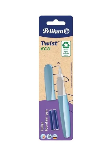 Pelikan, Twist Eco, pióro wieczne, grey, M