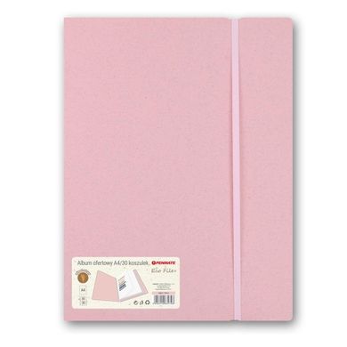 Penmate, album ofertowy A4, 30 koszulek, różowy
