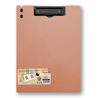 Penmate, deska z klipem i okładką A4, morandi różowa