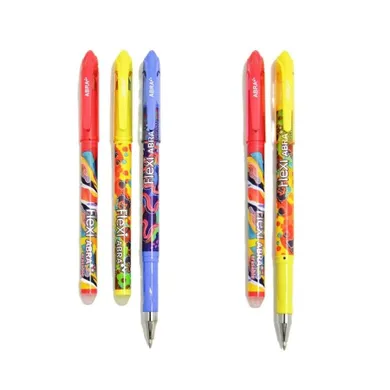 Penmate, Flexi Abra Ombre, długopis wymazywalny, 3 szt. + 2 gratis