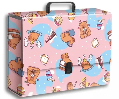 Penmate, Jumbo, teczka z rączką, B4, nierysująca, kapibara food