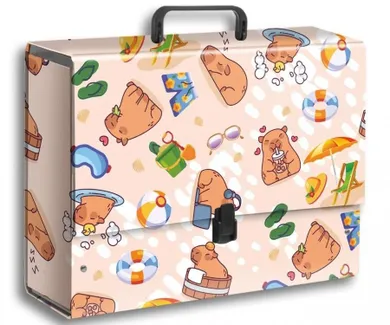 Penmate, Jumbo, teczka z rączką, B4, nierysująca, kapibara plaża